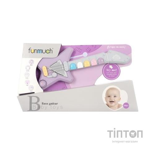 Розвиваюча іграшка Funmuch Бас-гітара зі світловими ефектами (FM777-2)