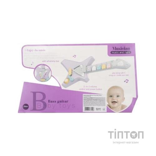 Розвиваюча іграшка Funmuch Бас-гітара зі світловими ефектами (FM777-2)