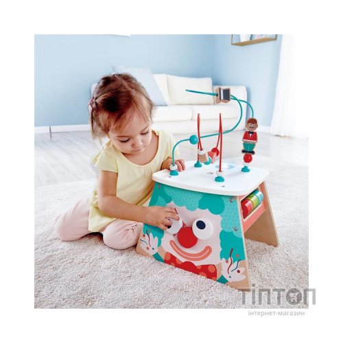 Розвиваюча іграшка Hape Бізікуб Цирк з підсвічуванням (E1813)