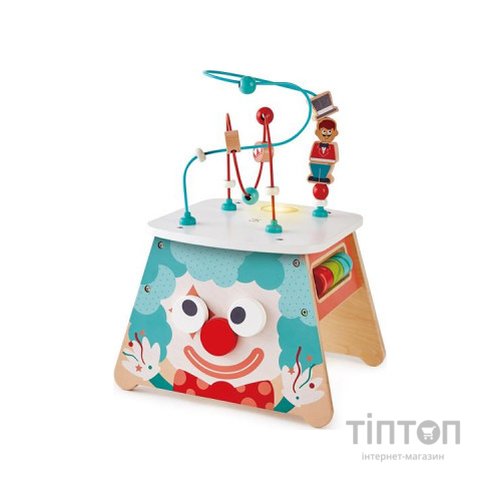 Розвиваюча іграшка Hape Бізікуб Цирк з підсвічуванням (E1813)