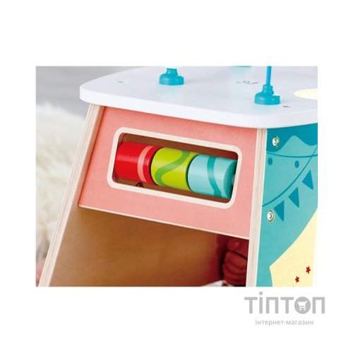 Розвиваюча іграшка Hape Бізікуб Цирк з підсвічуванням (E1813)