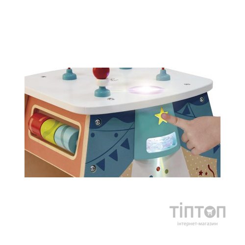 Розвиваюча іграшка Hape Бізікуб Цирк з підсвічуванням (E1813)