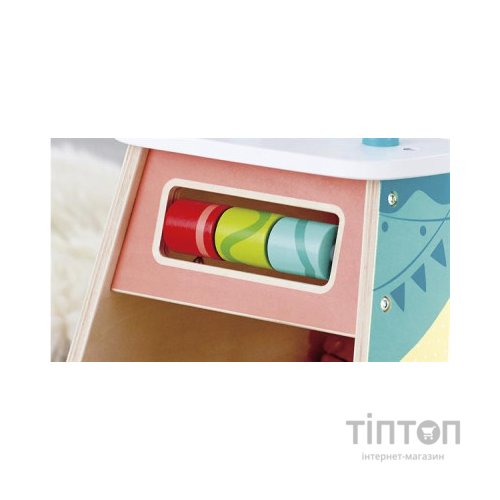 Розвиваюча іграшка Hape Бізікуб Цирк з підсвічуванням (E1813)