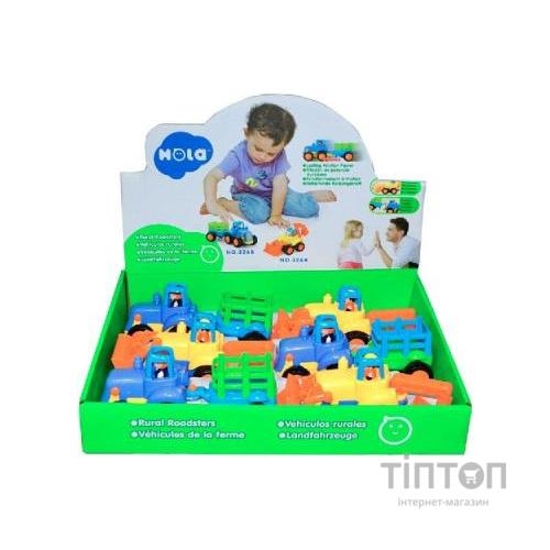 Розвиваюча іграшка Hola Toys Сільхозмашинка 6 шт. (326AB-6)