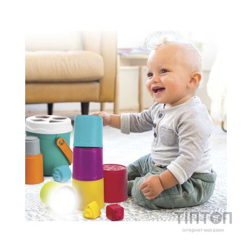 Розвиваюча іграшка Infantino сортер Райдужна вежа (315093I)