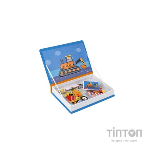 Розвиваюча іграшка Janod Магнітна книга Транспорт (J02715)
