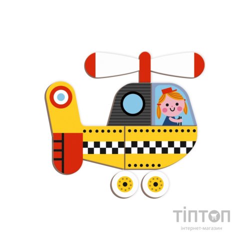 Розвиваюча іграшка Janod Магнітна книга Транспорт (J02715)