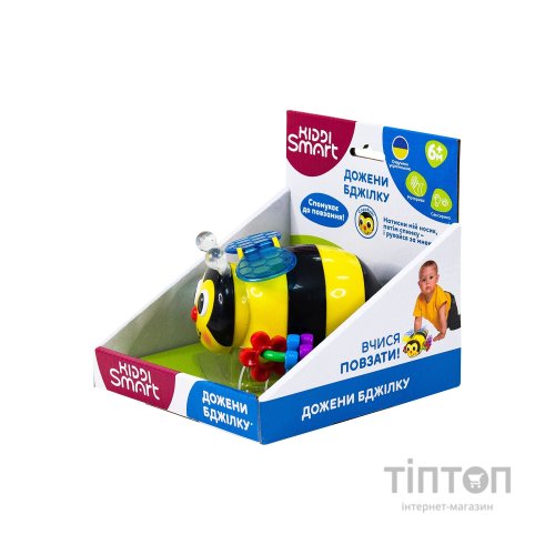 Розвиваюча іграшка Kiddi Smart Дожени Бджілку (світло, звук) (557822-43)