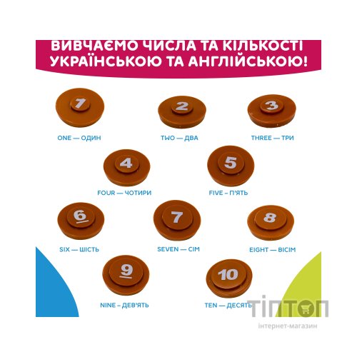 Розвиваюча іграшка Kiddi Smart Інтерактивна навчальна іграшка Smart-Горшочек українська та англійська мова (524800)