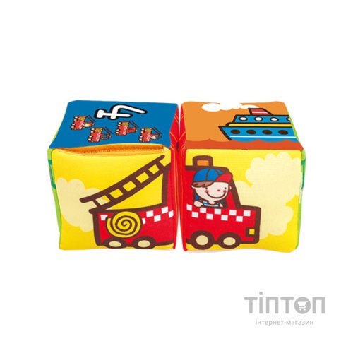 Розвиваюча іграшка K’S KIDS Кубики Транспорт (6603156)