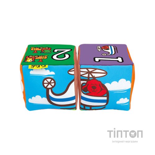 Розвиваюча іграшка K’S KIDS Кубики Транспорт (6603156)