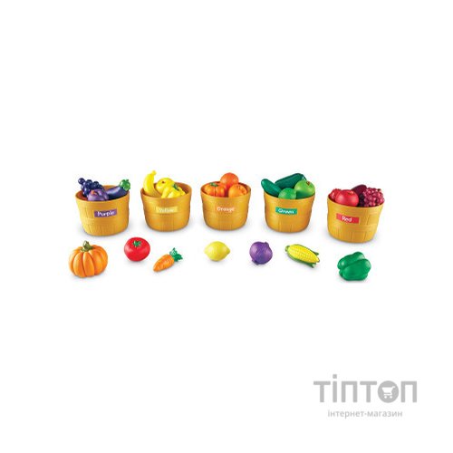 Розвиваюча іграшка Learning Resources Навчальний ігровий набір-сортер – Фермерський ринок (LER3060)