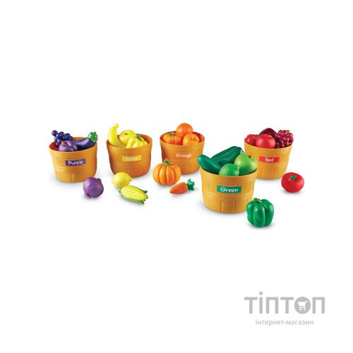 Розвиваюча іграшка Learning Resources Навчальний ігровий набір-сортер – Фермерський ринок (LER3060)