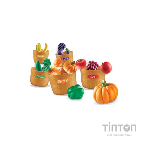 Розвиваюча іграшка Learning Resources Навчальний ігровий набір-сортер – Фермерський ринок (LER3060)