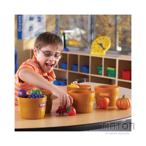 Розвиваюча іграшка Learning Resources Навчальний ігровий набір-сортер – Фермерський ринок (LER3060)