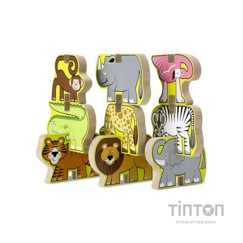 Розвиваюча іграшка Melіssa&amp;Doug Дерев'яна головоломка-укладання Сафарі (MD9024)