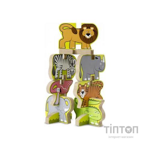Розвиваюча іграшка Melіssa&amp;Doug Дерев'яна головоломка-укладання Сафарі (MD9024)