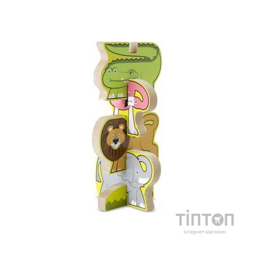 Розвиваюча іграшка Melіssa&amp;Doug Дерев'яна головоломка-укладання Сафарі (MD9024)