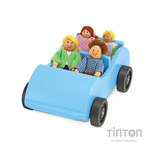 Розвиваюча іграшка Melissa&Doug Дорожня машинка з ляльками