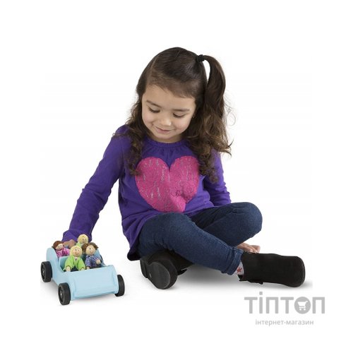 Розвиваюча іграшка Melissa&Doug Дорожня машинка з ляльками