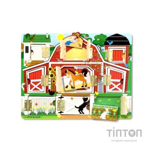 Розвиваюча іграшка Melissa&amp;Doug Дошка з вікнами Ферма