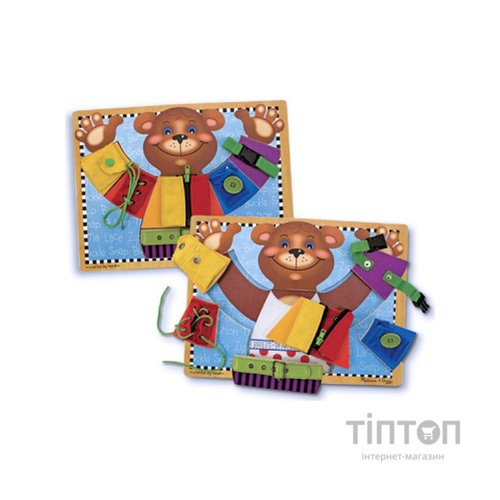 Розвиваюча іграшка Melissa&Doug Дошка - застібки