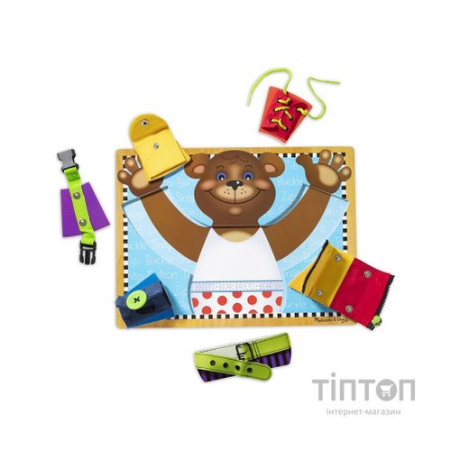 Розвиваюча іграшка Melissa&Doug Дошка - застібки