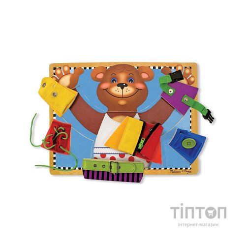 Розвиваюча іграшка Melissa&Doug Дошка - застібки