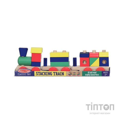 Розвиваюча іграшка Melissa&Doug Поїзд із кубиків