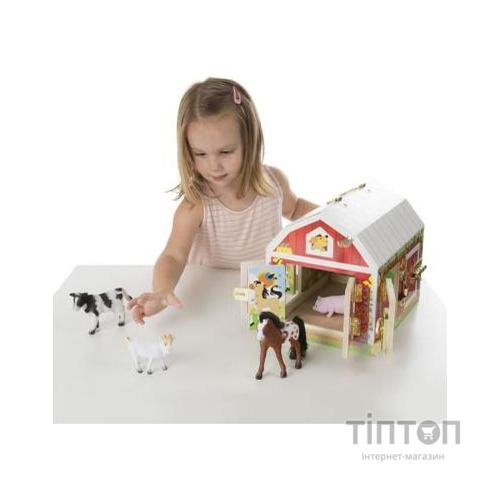 Розвиваюча іграшка Melissa&Doug Будиночок-сарай з тваринами (MD2564)