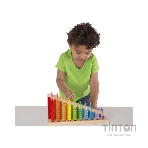 Розвиваюча іграшка Melissa&Doug дерев'яна рахівниці "Додавання і віднімання" (MD9272)