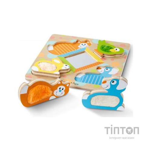 Розвиваюча іграшка Melissa&Doug Дзеркальний пазл з тваринами (MD1898)