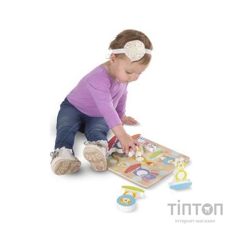 Розвиваюча іграшка Melissa&Doug Формовий пазл Сафарі (MD1886)