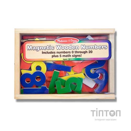 Розвиваюча іграшка Melissa&Doug Магнітні дерев'яні цифри (MD449)