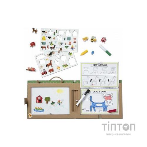Розвиваюча іграшка Melissa&Doug Магнітний набір-планшет Ферма (MD31325)