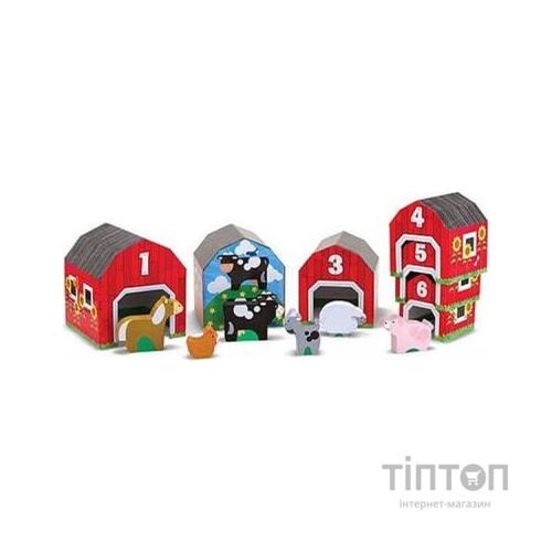 Розвиваюча іграшка Melissa&Doug Набір блоків з тваринами (MD12434)