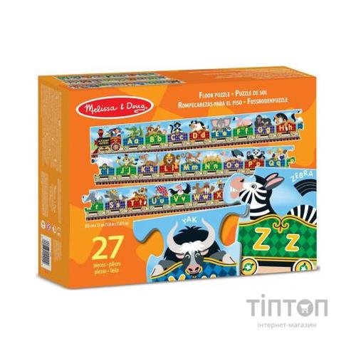 Розвиваюча іграшка Melissa&Doug Паровозик Алфавіт 27 ел (MD4420)