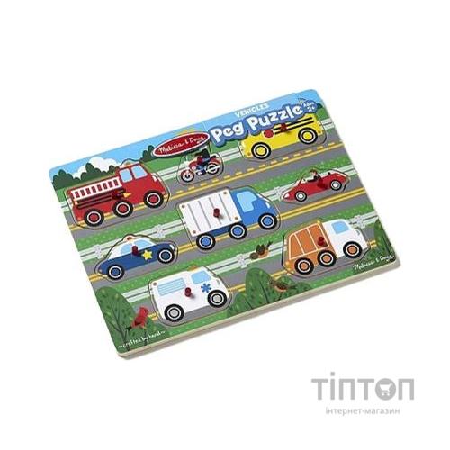 Розвиваюча іграшка Melissa&Doug Пазл Вгадай машинку (MD19051)