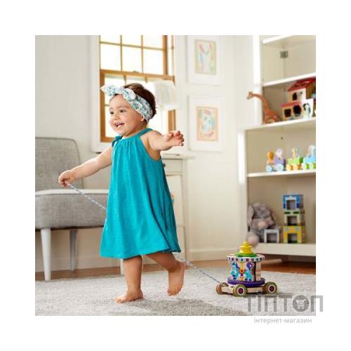 Розвиваюча іграшка Melissa&Doug Перша дерев'яна іграшка Карусель (MD13616)