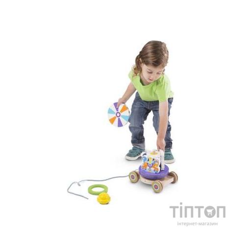 Розвиваюча іграшка Melissa&Doug Перша дерев'яна іграшка Карусель (MD13616)