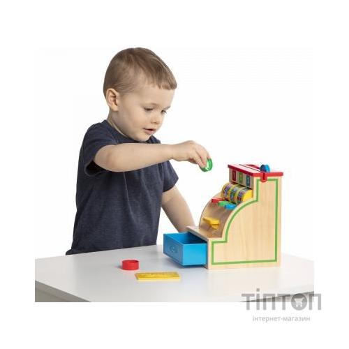Розвиваюча іграшка Melissa&Doug Перший дерев'яний касовий аппарат (MD3378)