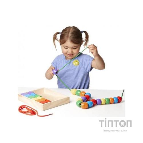 Розвиваюча іграшка Melissa&Doug Початкова шнурівка (MD10544)
