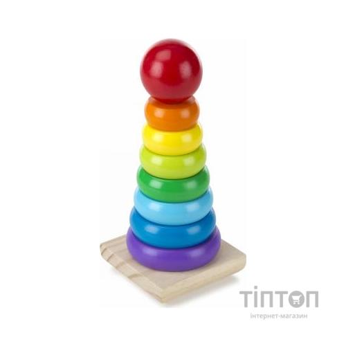 Розвиваюча іграшка Melissa&Doug Райдужна пірамідка (MD10576)