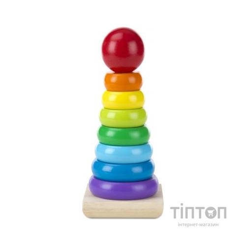 Розвиваюча іграшка Melissa&Doug Райдужна пірамідка (MD10576)