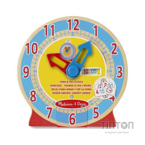 Розвиваюча іграшка Melissa&Doug Розумний годинник (MD14284)