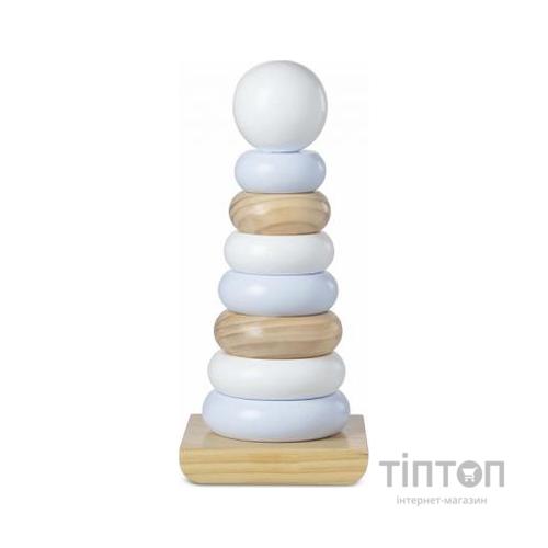 Розвиваюча іграшка Melissa&Doug Величезна натуральна дерев'яна пірамідка (MD30540)