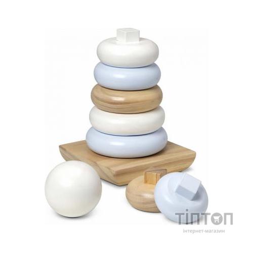 Розвиваюча іграшка Melissa&Doug Величезна натуральна дерев'яна пірамідка (MD30540)