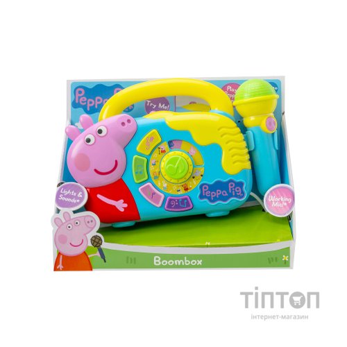 Розвиваюча іграшка Peppa Pig Бумбокс Пеппи (1684914)