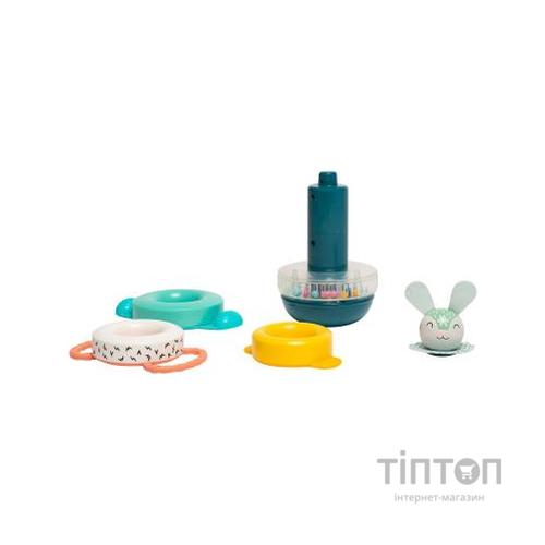 Розвиваюча іграшка Taf Toys пірамідка Кролик колекція Полярне сяйво (12445)
