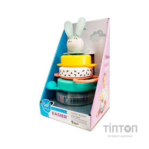 Розвиваюча іграшка Taf Toys пірамідка Кролик колекція Полярне сяйво (12445)